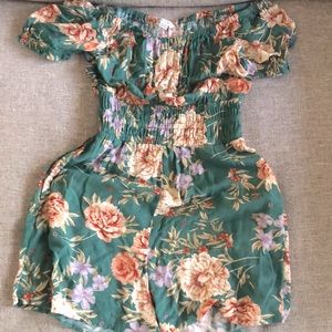 Pretty floral romper
